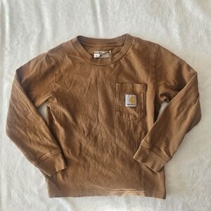 Carhartt Kids Chestnut Long Sleeve Tee
